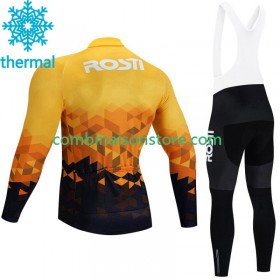 Maillot Cyclisme Hiver + Collant à Bretelles Rosti 2023 N002